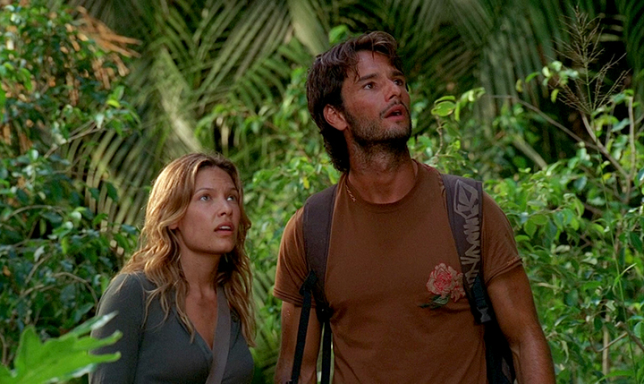 Kiele Sanchez e Rodrigo Santoro em Lost