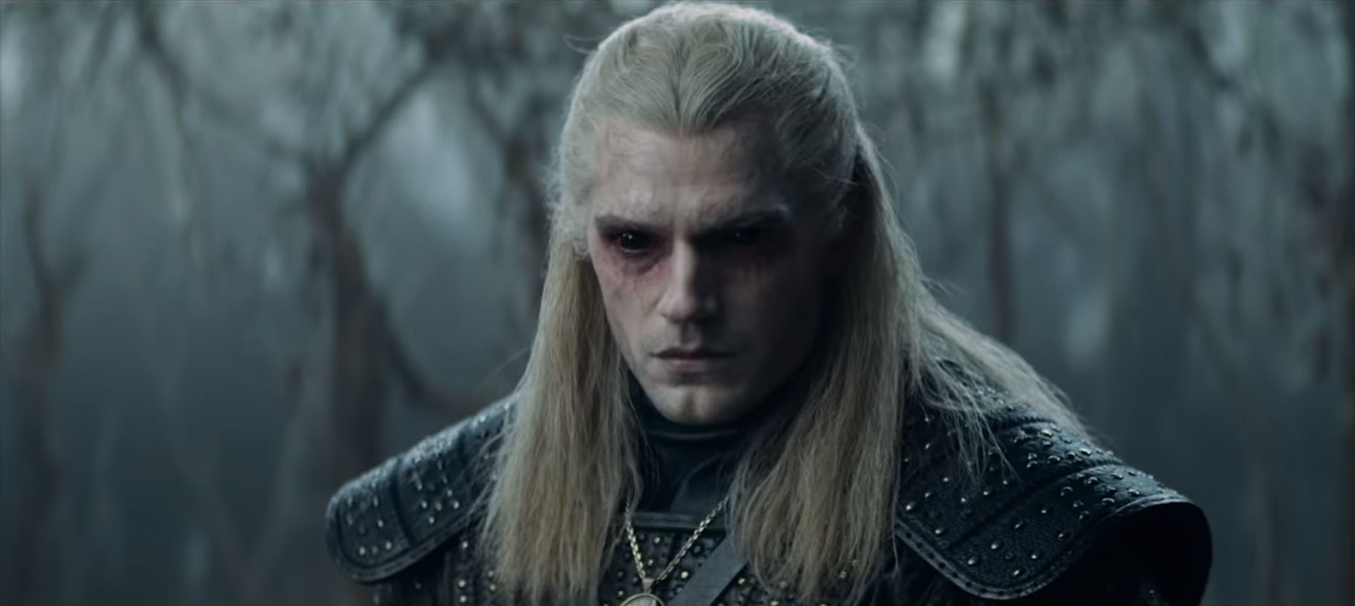 Henry Cavil (Geralt de Rívia), em cena de The Witcher da Netflix