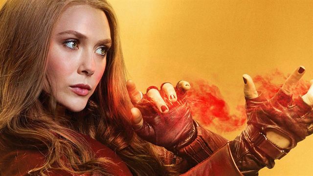 Elizabeth Olsen como Feiticeira Escarlate