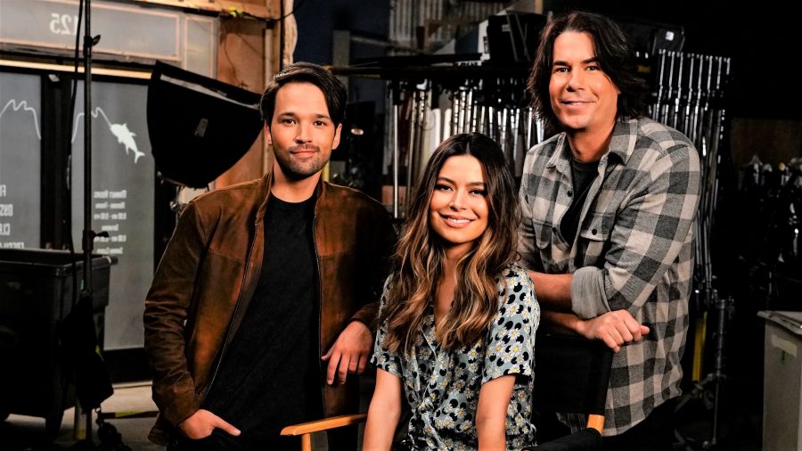 Atores principais da série iCarly