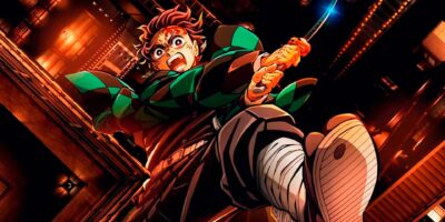 Tanjiro em cena de Demon Slayer: Castelo Infinito