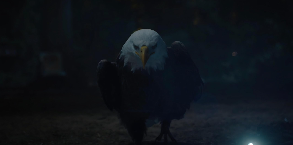 Cena de Pacificador 2x02 com Eagly roubando a cena em episódio intenso e emocionante.