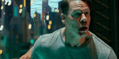 Cena de Pacificador 2x02 com Eagly roubando a cena em episódio intenso e emocionante.